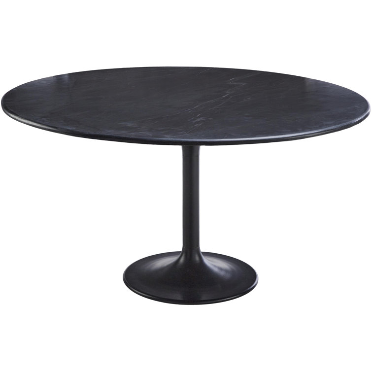 Wrought Studio Round Marble Dining Table Wayfair